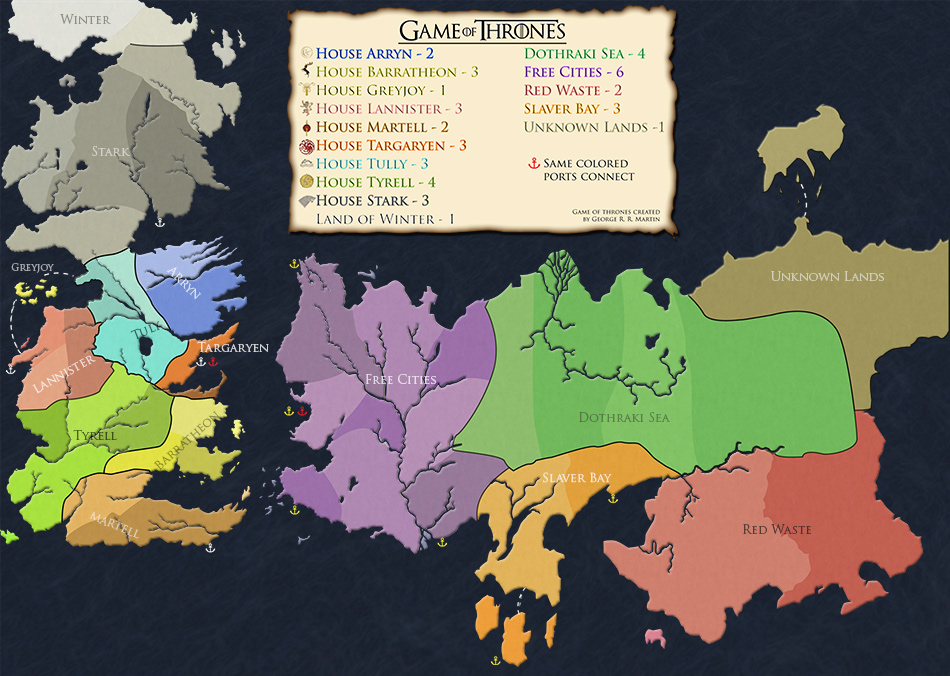 the map